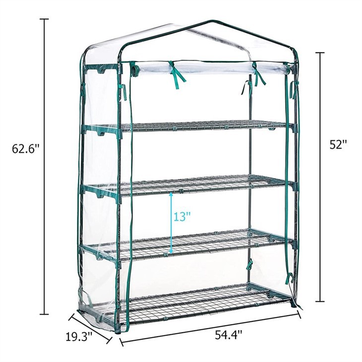 Multi-Tier Plastic Mini Greenhouse