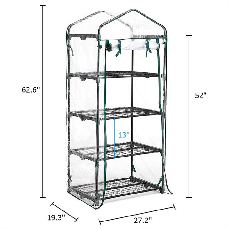 Multi-Tier Plastic Mini Greenhouse