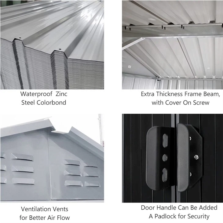 Metal Garden Storage Shed